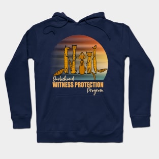 Dachshund Witness Protection Program Hoodie